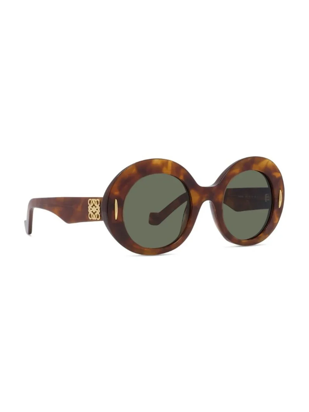 New LOEWE Women's Sunglasses Acetate Frame ANAGRAM LW40146I 53N 50 Havana Oval